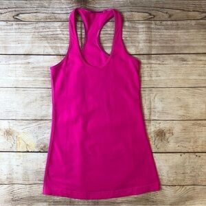 Lululemon Cool Racerback - Dopamine Pink!